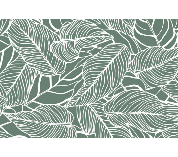 Tapis d'extérieur à motifs 180x270 cm - Vert amande